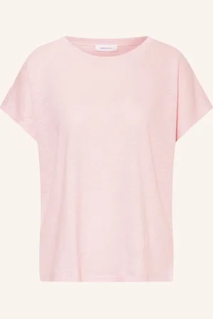 DARLING HARBOUR T-Shirt Aus Leinen rosa