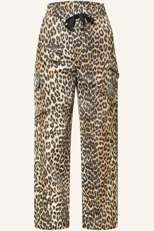 Ganni Cargohose braun
