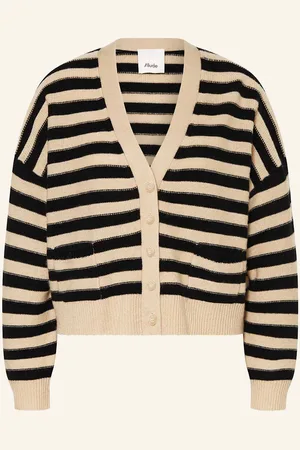 Allude Strickjacke Mit Cashmere schwarz