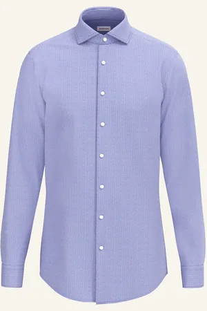 Seidensticker Hemd Regular Fit blau