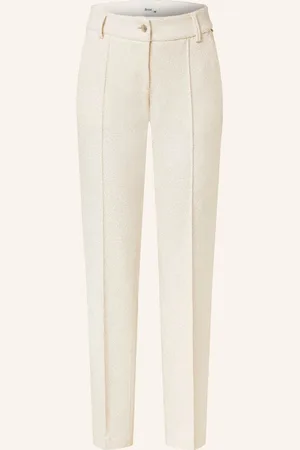 Brax Bouclé-Hose Maron Mit Glitzergarn