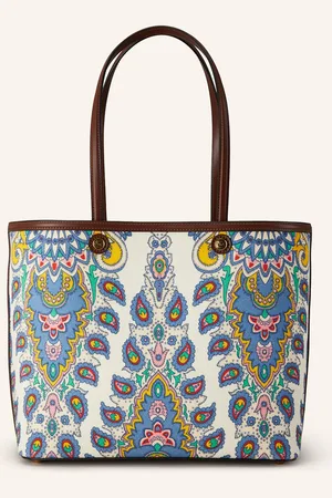 Etro Shopper Mit Pouch blau
