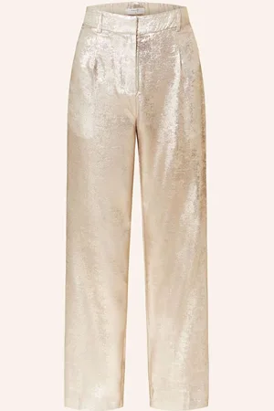Dante 6 Marlenehose Sharm Aus Jacquard Mit Glitzergarn