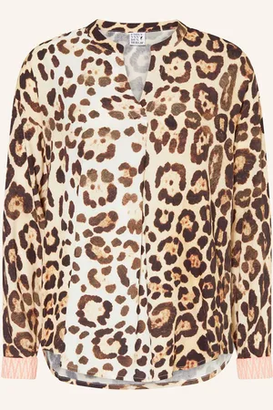 Emily van den Bergh Blusenshirt beige