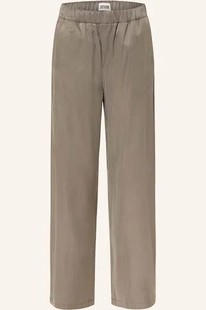Drykorn Marlenehose Consider Aus Satin beige