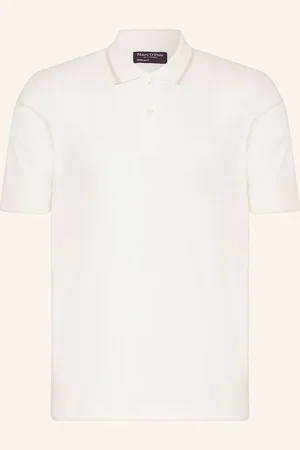 Marc O’ Polo Jersey-Poloshirt weiss