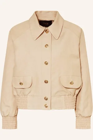 Maje Blouson Mit Leinen