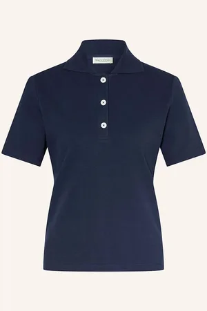 Marc O’ Polo Piqué-Poloshirt blau