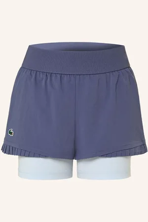 Lacoste 2-in1-Tennisshorts blau