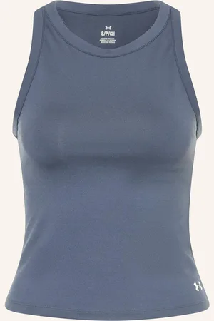 Under Armour Tanktop Motion High Neck blau