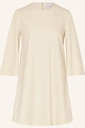 Harris Wharf London Kleid Mit 3/4-Arm beige