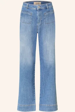 Mos Mosh Flared Jeans Mmsoey blau