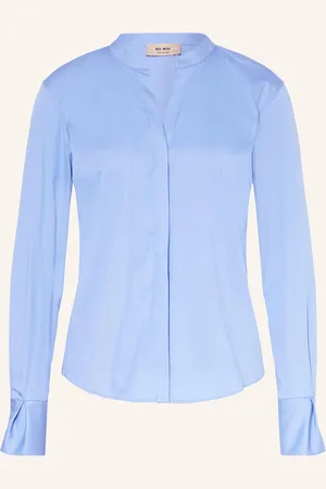 Mos Mosh Bluse Mmmatthea blau