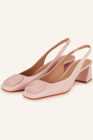 santoni Slingpumps Lemon rosa