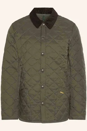 Barbour Steppjacke Heritage Liddesdale gruen