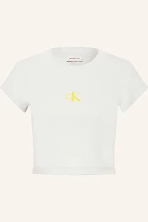 Calvin Klein Cropped-Shirt gruen