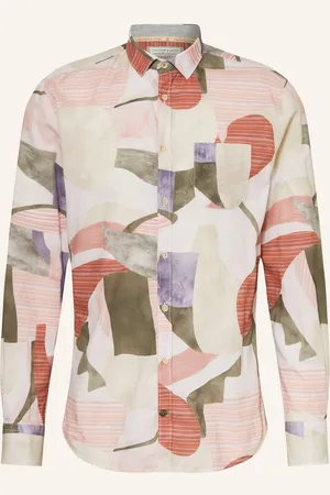 Colours & Sons Hemd Slim Fit beige