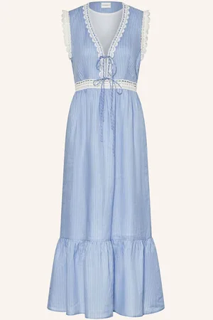 Claudie Pierlot Kleid Mit Spitze weiss