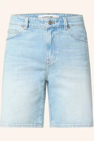 Lacoste Jeansshorts Regular Fit blau