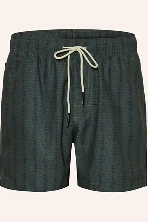 Oas Badeshorts Getrick gruen