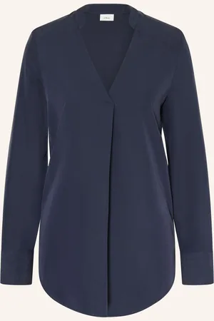 QS by s.Oliver Blusenshirt blau
