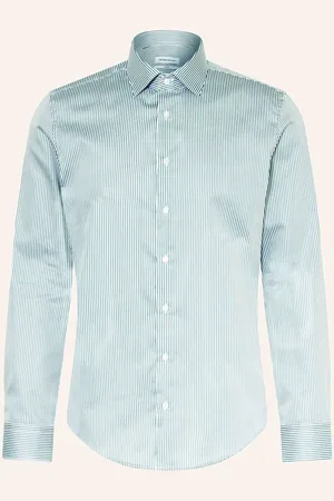 Seidensticker Hemd Slim Fit gruen