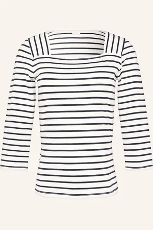 QS by s.Oliver Shirt Mit 3/4-Arm weiss