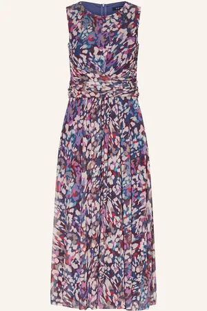 Swing Cocktailkleid Mit Mesh rosa