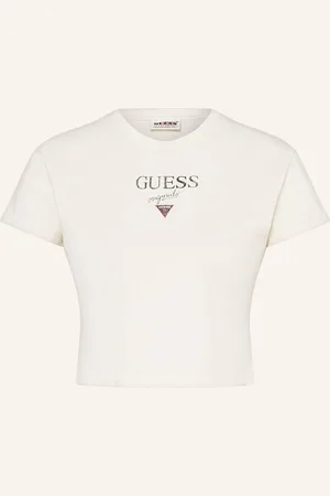 Guess Cropped-Shirt Go Vintage Baker beige