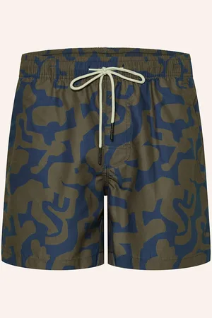 Oas Badeshorts Morel Puzzlotec gruen