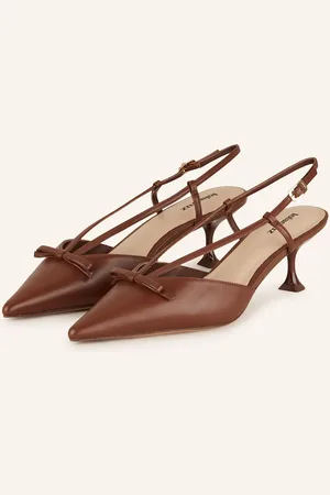 Lola Cruz Slingpumps Satina