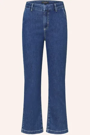 Comma, 7/8-Jeans blau