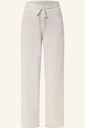 DARLING HARBOUR Strickhose Mit Glitzergarn grau