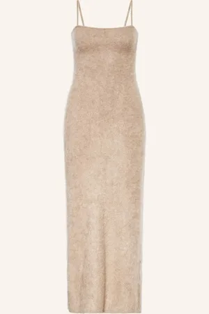 Almada Label Strickkleid Fiona Aus Cashmere braun