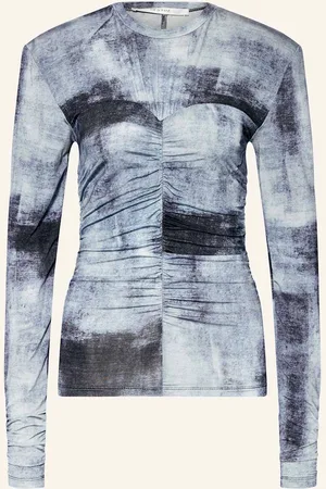 Gestuz Longsleeve Areengz blau