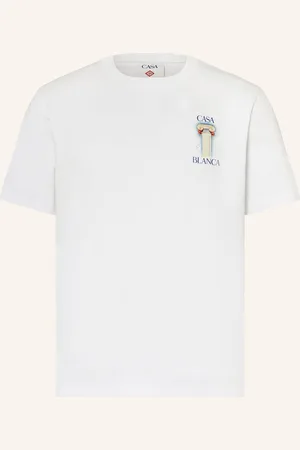 Casablanca T-Shirt La Colomne weiss