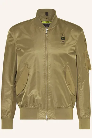 Blauer Blouson Rocky gruen