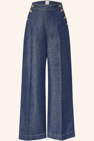 Claudie Pierlot Marlenehose In Jeansoptik blau