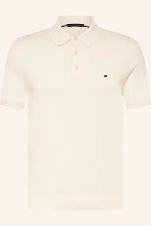 Tommy Hilfiger Strick-Poloshirt weiss