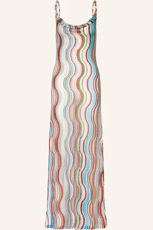 Missoni Strandkleid Mit Glitzergarn braun
