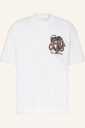 AllSaints T-Shirt Reticulate weiss