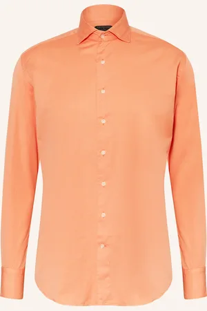ARTIGIANO Hemd Classic Fit orange