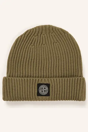 Stone Island Mütze gruen