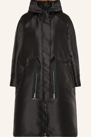HERNO Oversized-Parka schwarz