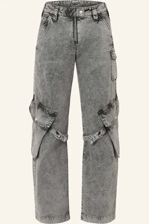 Acne Studios Cargojeans grau