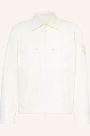 Stone Island Overjacket Ghost weiss