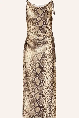 Acne Studios Wickelkleid braun