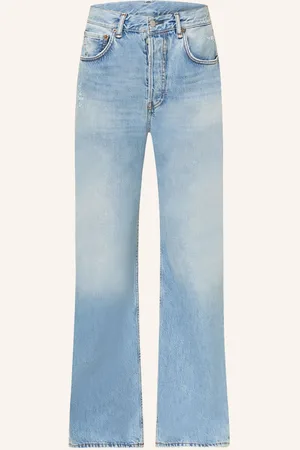 Acne Studios Straight Jeans blau