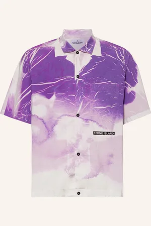 Stone Island Resorthemd Comfort Fit lila