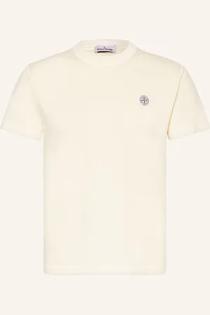 Stone Island T-Shirt weiss